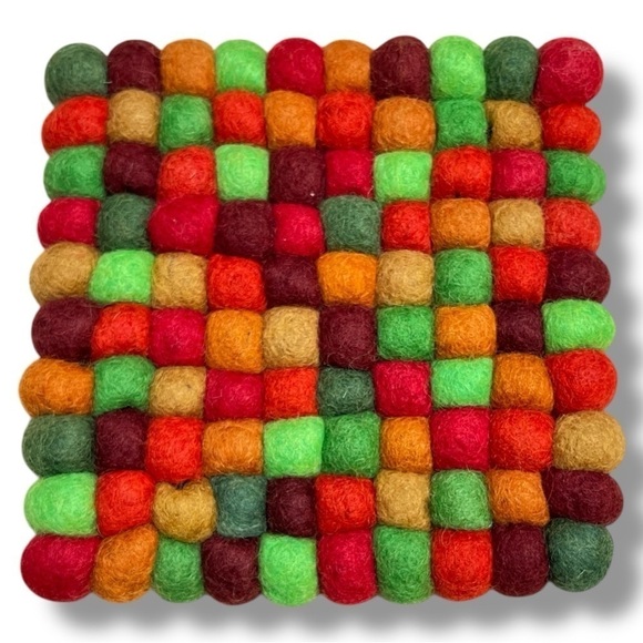 Trader Joes Other - Trader Joe's Handcrafted Felted Wool Trivet